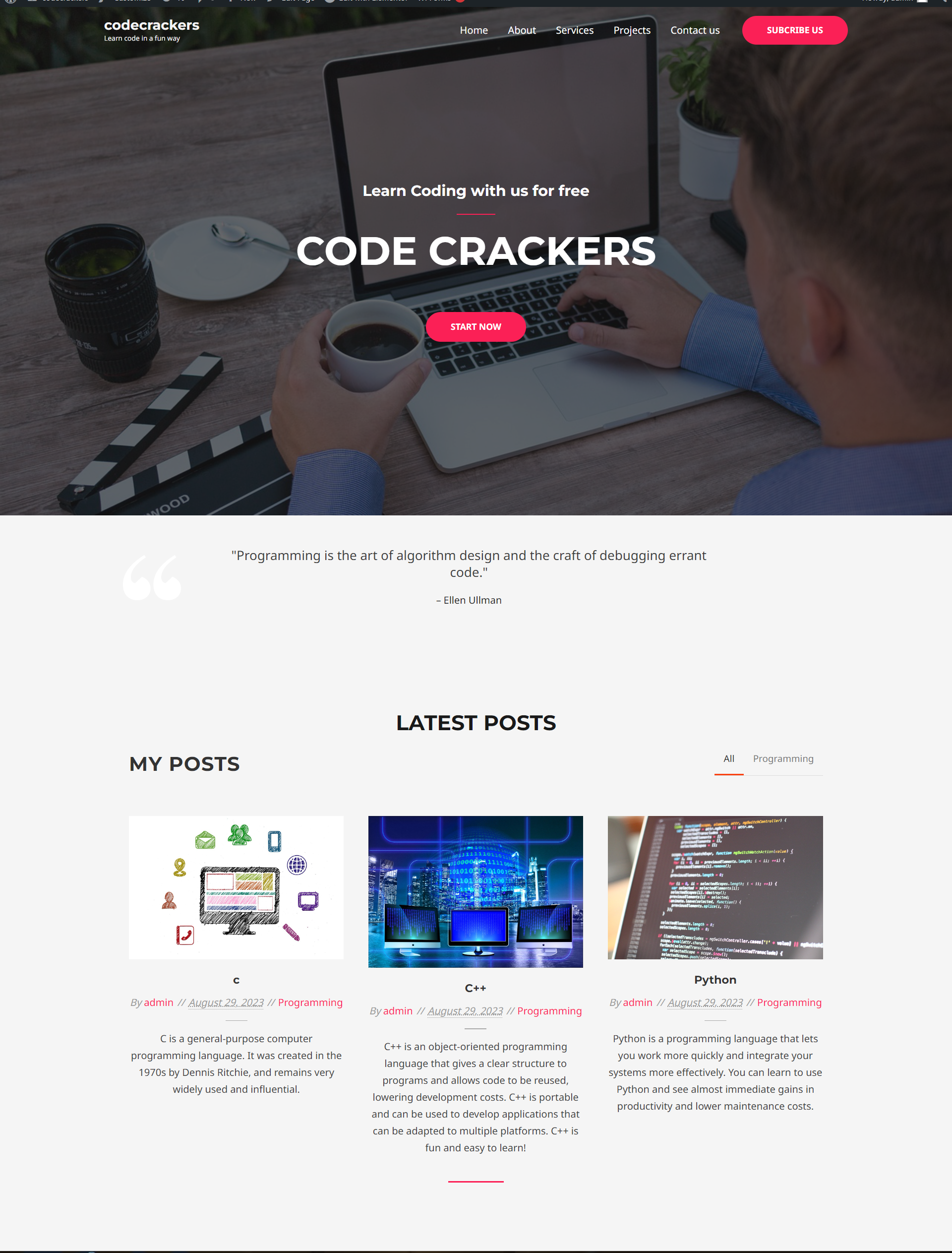 coding website